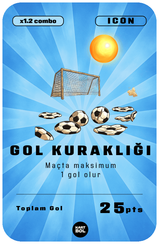 Gol Kuraklığı kartı